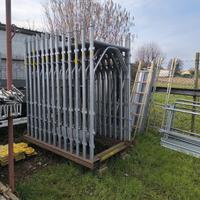 Ponteggio zincato pari al nuovo