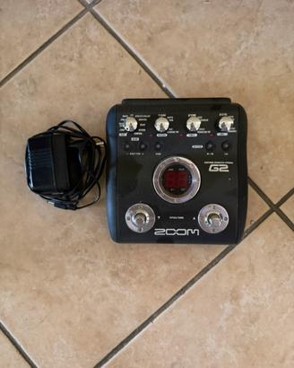 Zoom G2 Multieffetto per Chitarra + Alimentatore