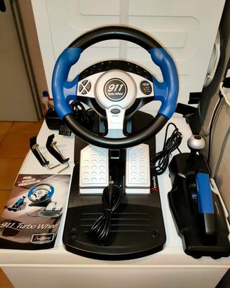 PSone PS1 PS2 VOLANTE COMPLETO Porsche 911