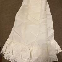 Sottogonna in pizzo di Sangallo vintage