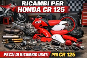 ricambi Honda cr 125