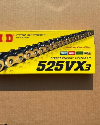 🏍️ Kit Trasmissione DID 525 VX3 – Nuovo 🔥