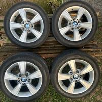 Cerchi originali BMW 16 pollici e gomme 205 55 16