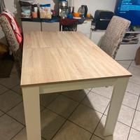 Tavolo da pranzo allungabile