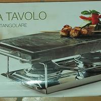 Grill da tavola - Pietra ollare rettangolare