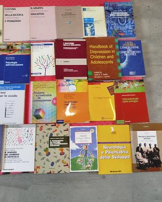 Lotto 25 libri di Psicologia dello sviluppo
