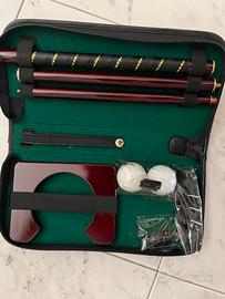 Gioco golf da giardino portatile.