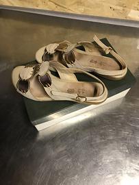 Sandali bassi donna pelle n.37