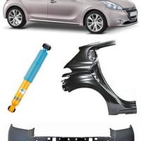 Peugeot 208 frontale fanale airbag frizione 12-15