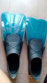 Pinne corte Subea Decathlon taglia 40/41