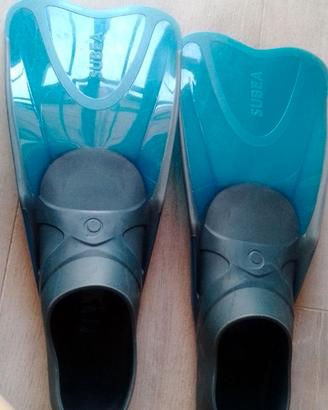 Pinne corte Subea Decathlon taglia 40/41