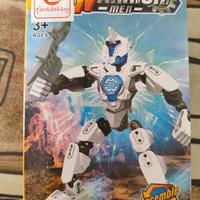 Warrior man robot da costruire tipo lego