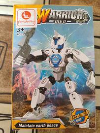 Warrior man robot da costruire tipo lego