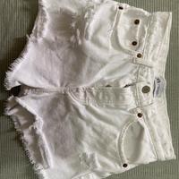 Shorts ZARA XS  - vari colori  - denim vita alta