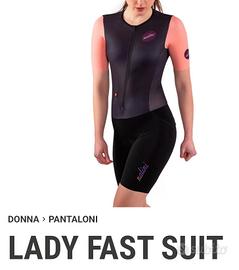 Body Nalini ciclismo donna XS