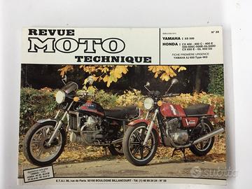 Manuale officina Honda CX-Jamaha XS