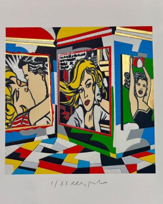 Ugo Nespolo - Women’s Time - Serigrafia