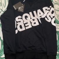 Felpa nera della Dsquared2