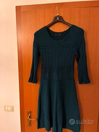 Vestito donna color ottanio