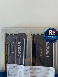 RAM DDR4 16 GB (2x8 GB) 3200 MHz Eaget – nuova sig