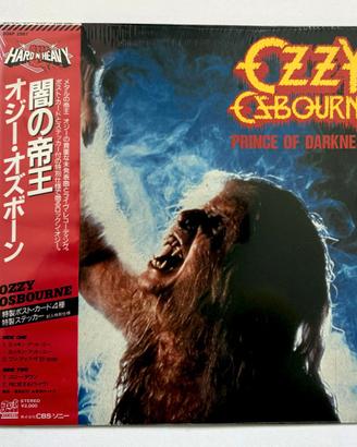 Ozzy Osbourne Prince of Darkness Jet Vinile LP OBI