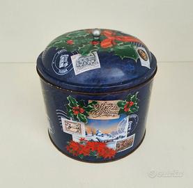 Scatola di Latta Vintage Panettone Battistero 750