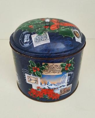 Scatola di Latta Vintage Panettone Battistero 750