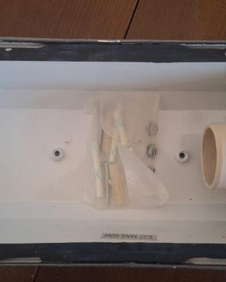 Lampade applique da esterno IP54 in alluminio E27