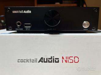 COCKTAIL AUDIO N15D SILVER LETTORE DI RETE DAC  			