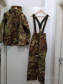 SOPRAVVESTITO MIMETICO PARKA 