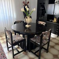 Tavolo credenza e specchio vintage