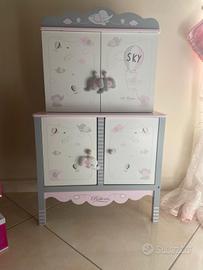 Mobiletto fasciatoio per le Bambole 