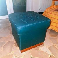 Pouf vintage in pelle (Puff)