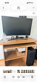 Pc desktop Windows 10+monitor Samsung curve 32”