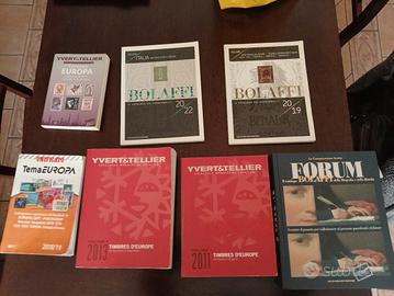 lotto cumulativo di cataloghi