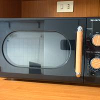 Microonde SilverCrest 700W Design Legno-Come nuovo