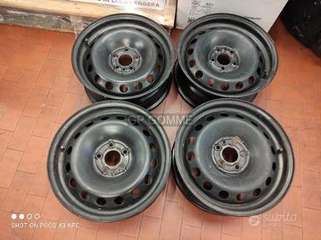 4 Cerchi Ferro 16 pollici Kia