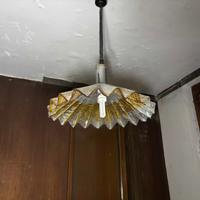 Lampadario vetro Murano - Venini - Vintage '70