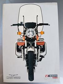 Pieghevole pubblicitario moto guzzi v 1000 g5