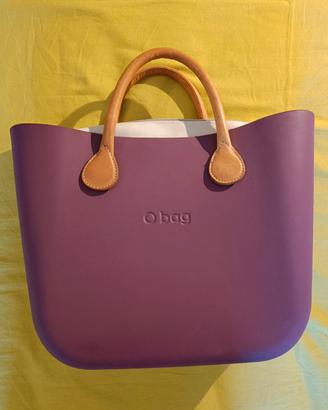 Borsa O bag classic Viola/Melanzana