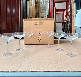 6 coppe champagne cocktail Italesse Dixie