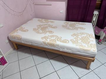 letto e materasso 1 piazza e mezzo