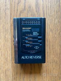 WALKMAN SHARP JC-518H CON EQ DA RIGENERARE