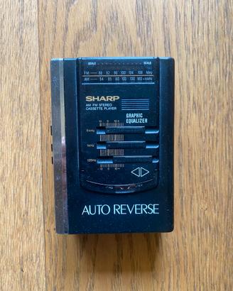 WALKMAN SHARP JC-518H CON EQ DA RIGENERARE