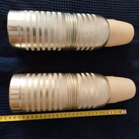 n. 2 thermos vintage anni 50/60 in alluminio 