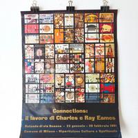 Manifesto Mostra Charles e Ray Eames 1981