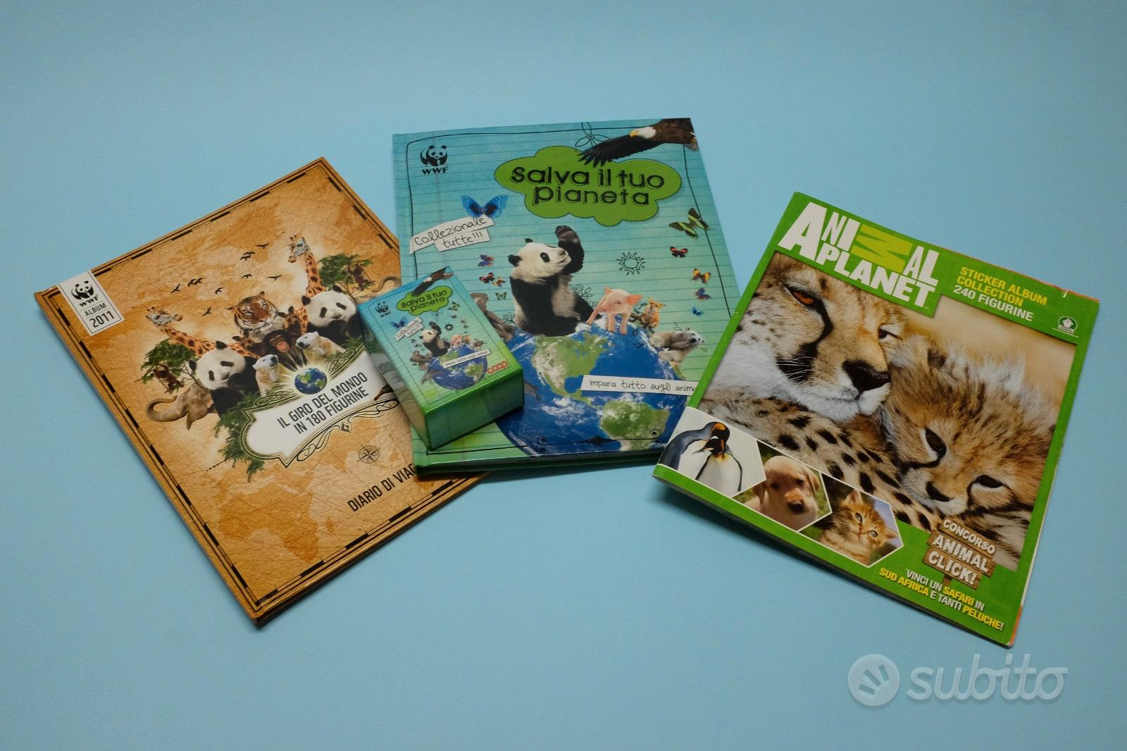 3 Album figurine carte coll WWF Animal Planet 2011 - Libri e Riviste In  vendita a Firenze