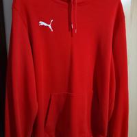 Felpa uomo rossa Puma