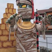 Carro di carnevale allegorico - Egitto