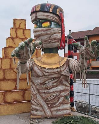 Carro di carnevale allegorico - Egitto